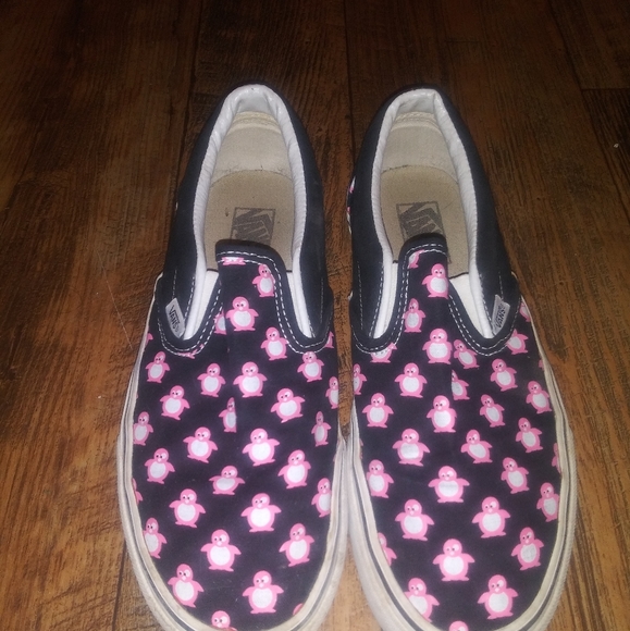 pink penguin vans